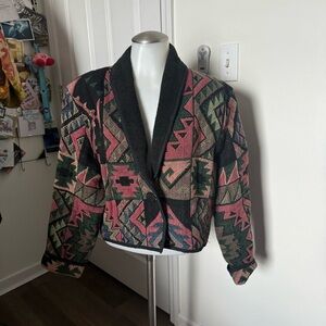 Vintage Western Aztec Jacket Medium